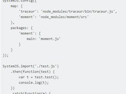 SystemJS Screenshot 2
