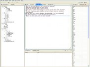 Text annotated with tokens and sentences