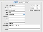 The editor window in basic mode