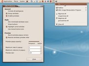 pin to panel and prefrences