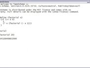 Initial windows interface