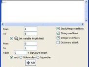Setting fuzzing points