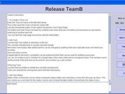 The help page