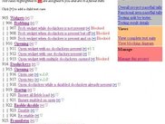 Project view page showing test case tree