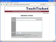 Add New Ticket