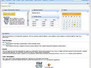 Home page with dashlets