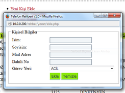Telefon Rehberi Scripti-v1 Screenshot 5