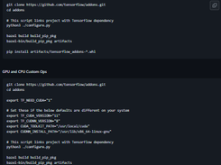 TensorFlow Addons Screenshot 1