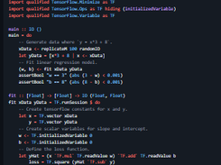 TensorFlow Haskell Screenshot 1