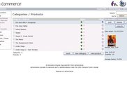 Administration Tool - Categories/Products Page