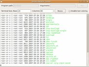 Running bash with TermEmulator