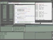 Script system in action before the rewrite (this project)