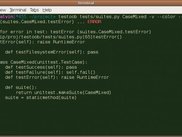 Interactive debugging with '--debug'