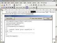 Inline LaTeX equation