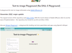 Text-to-image Playground Screenshot 1