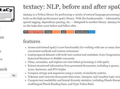 textacy Screenshot 1