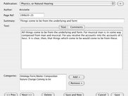 Editing a citation
