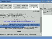 TextEditor-Demo program showing the capabilties of TE.mcc...