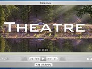 Video window when you are opening a video.