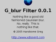 an included filter's "about" dialog