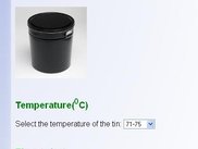 Measurement screen
