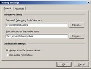 TickBug Preferences Window