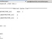 compiling with tikC