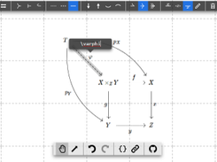 tikzcd-editor Screenshot 1