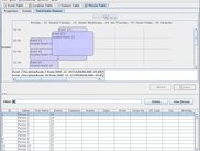 View events of a person or location in calendar component