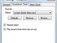 Settings - Countdown Timer