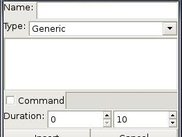 New task window