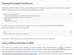 TimeSformer Screenshot 1