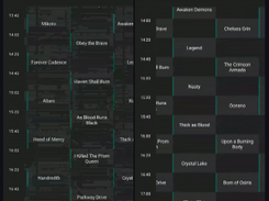 TimetableLayout Screenshot 1