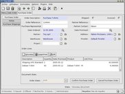 The purchase order form, will genereate the supplier invoic