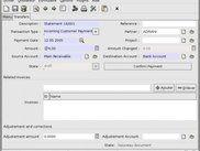  Accounting: payment of a custommer. 