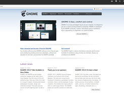 Showing the title of a maximized window in the top bar of the GNOME shell.