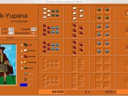 Yupana by Florio (sign-value notation) - multilpication algorithm)