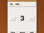 TkRow running in Linux (Gnome)