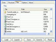 Torrent Loader Files Tab
