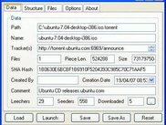 Torrent Loader Main Tab