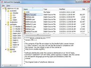 ListView and TreeView components work together automatically