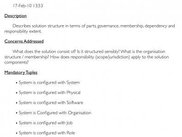 Each TRAK view is specified by a Viewpoint - ISO 42010 