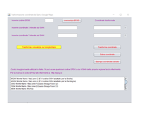 Trasforma coordinate SIAN Screenshot 1