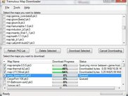 Tremulous Map Downloader Graphical User Interface