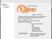The preferences dialog.