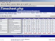 Simple Timesheet Entry