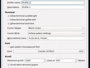 3.edit terminal profile