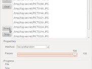 Drag your top secret files into Turbo Shredder...