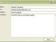 PyStudent Send Mail to Student GUI