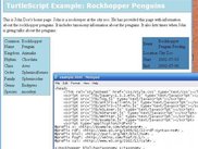 Embedded semantic data on a turtlescript example page.